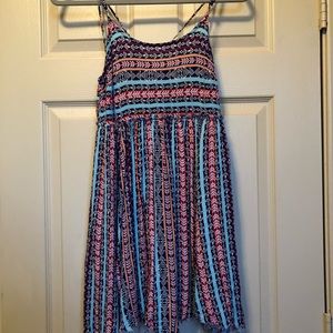 Aztec type short dress